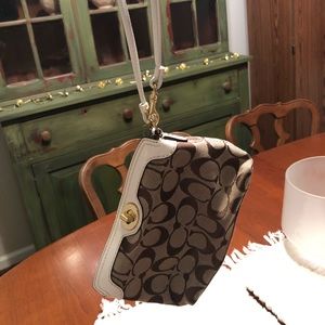 Coach wristlet